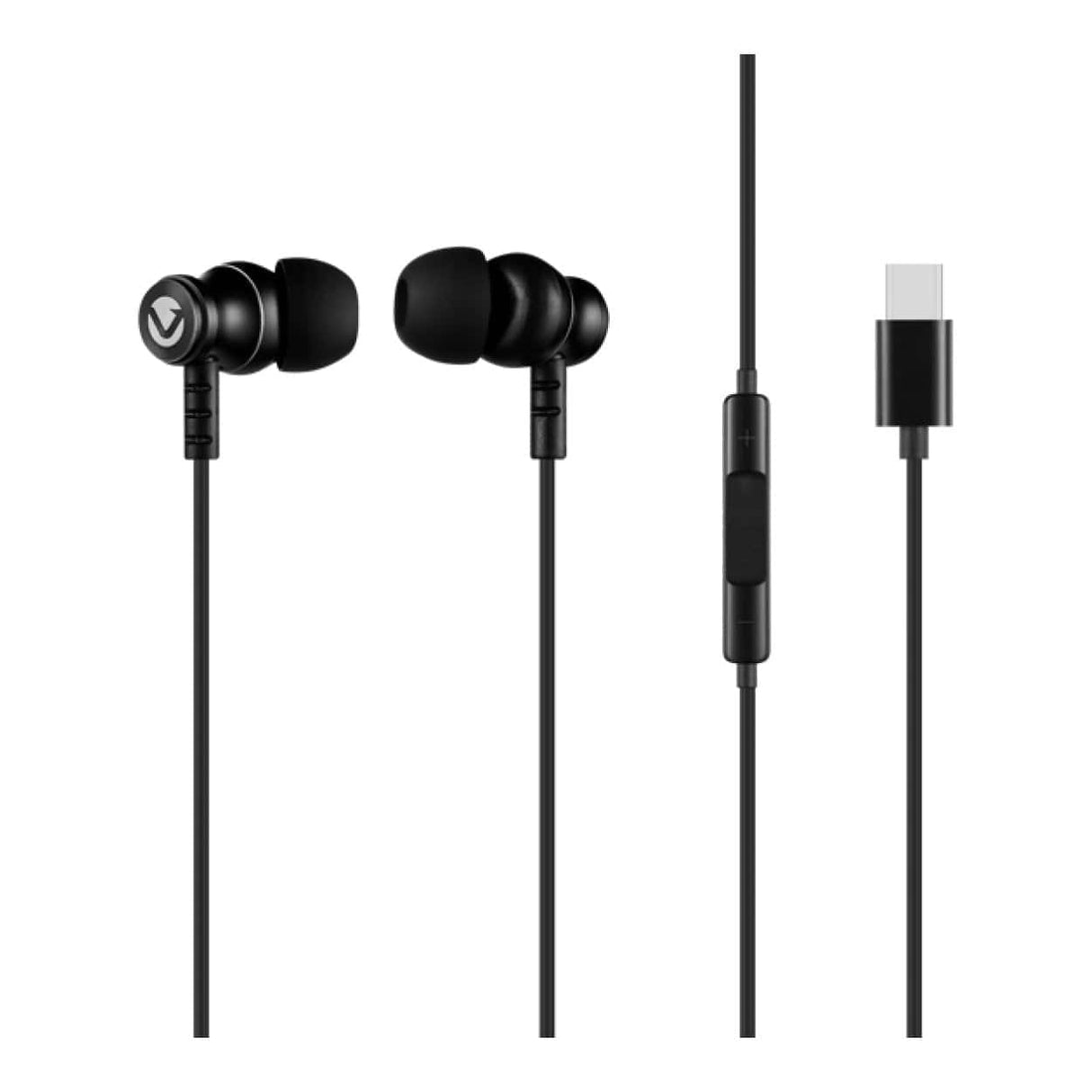 Volkano Prism 2.0 Series Wired Earphones Black VK-1019-BK(V1)