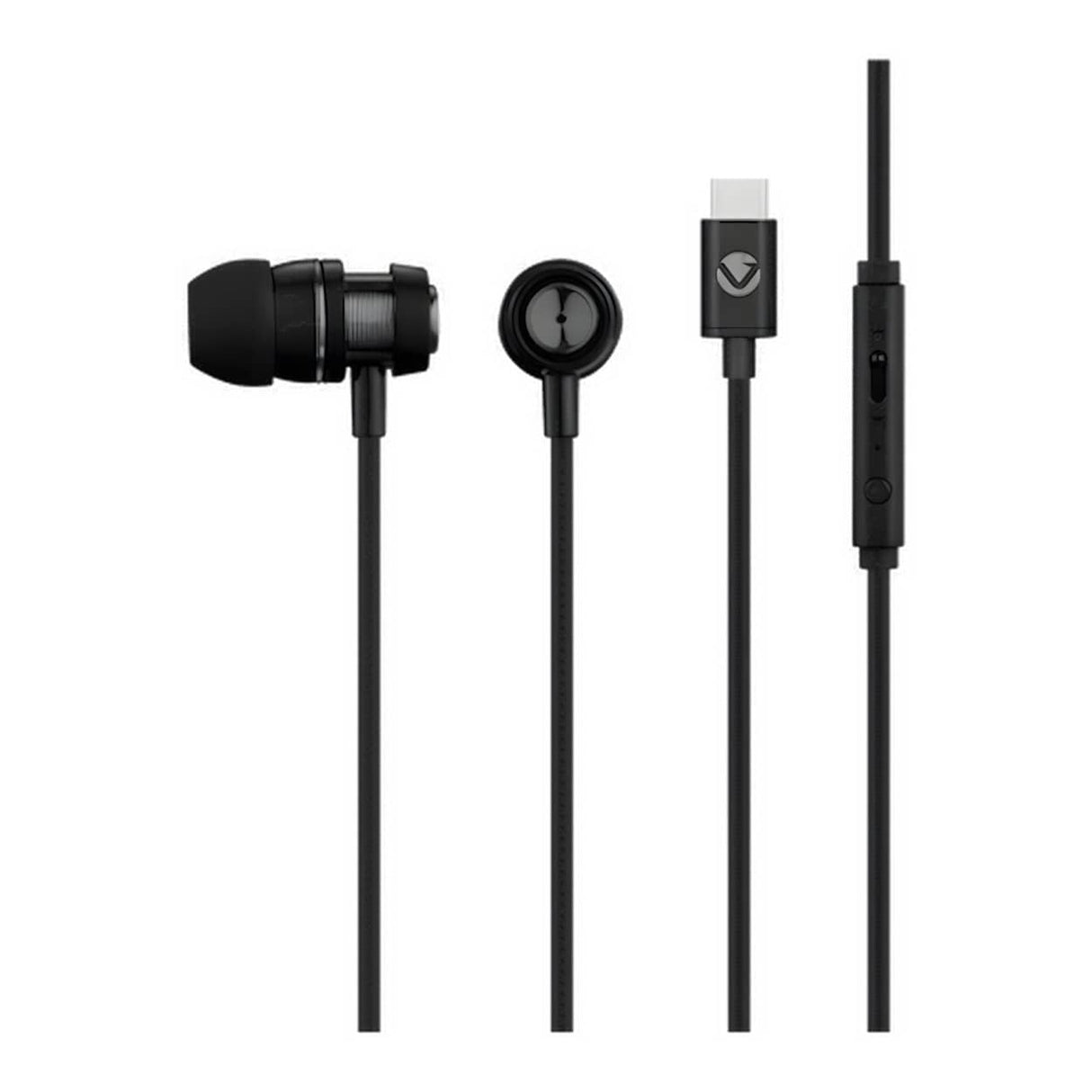 Volkano Alloy Type-C Earphone VK-1020-BK