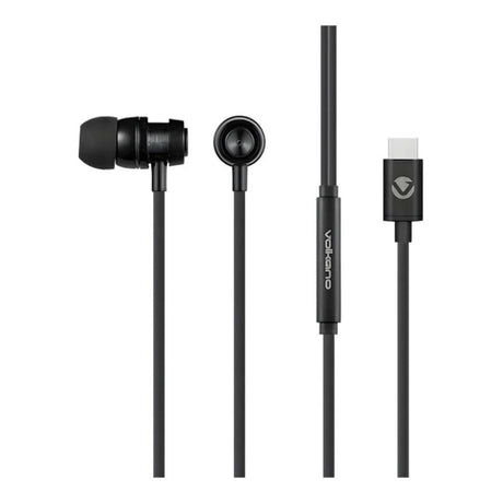 Volkano Alloy Type-C Earphone VK-1020-BK