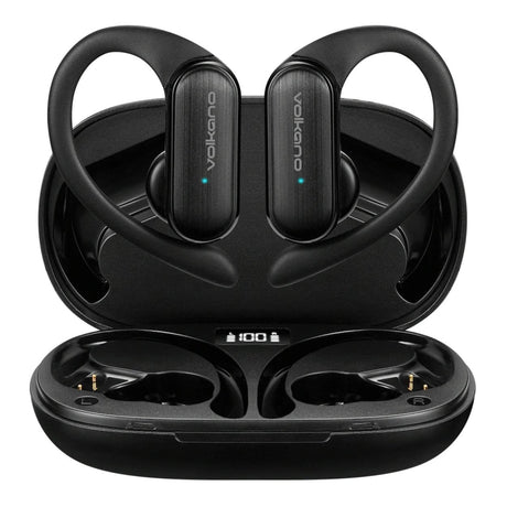 Volkano Stealth Series Sports TWS Earphones Black VK-1119-BK