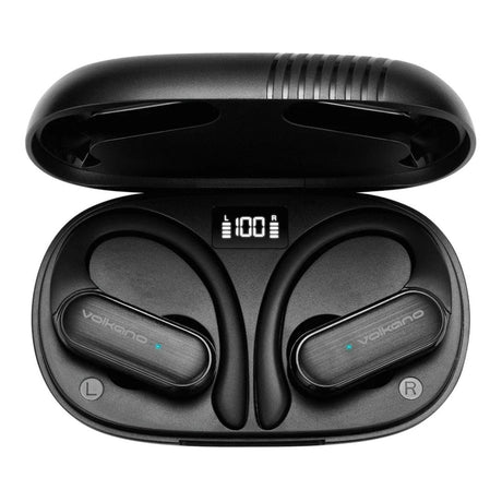 Volkano Stealth Series Sports TWS Earphones Black VK-1119-BK