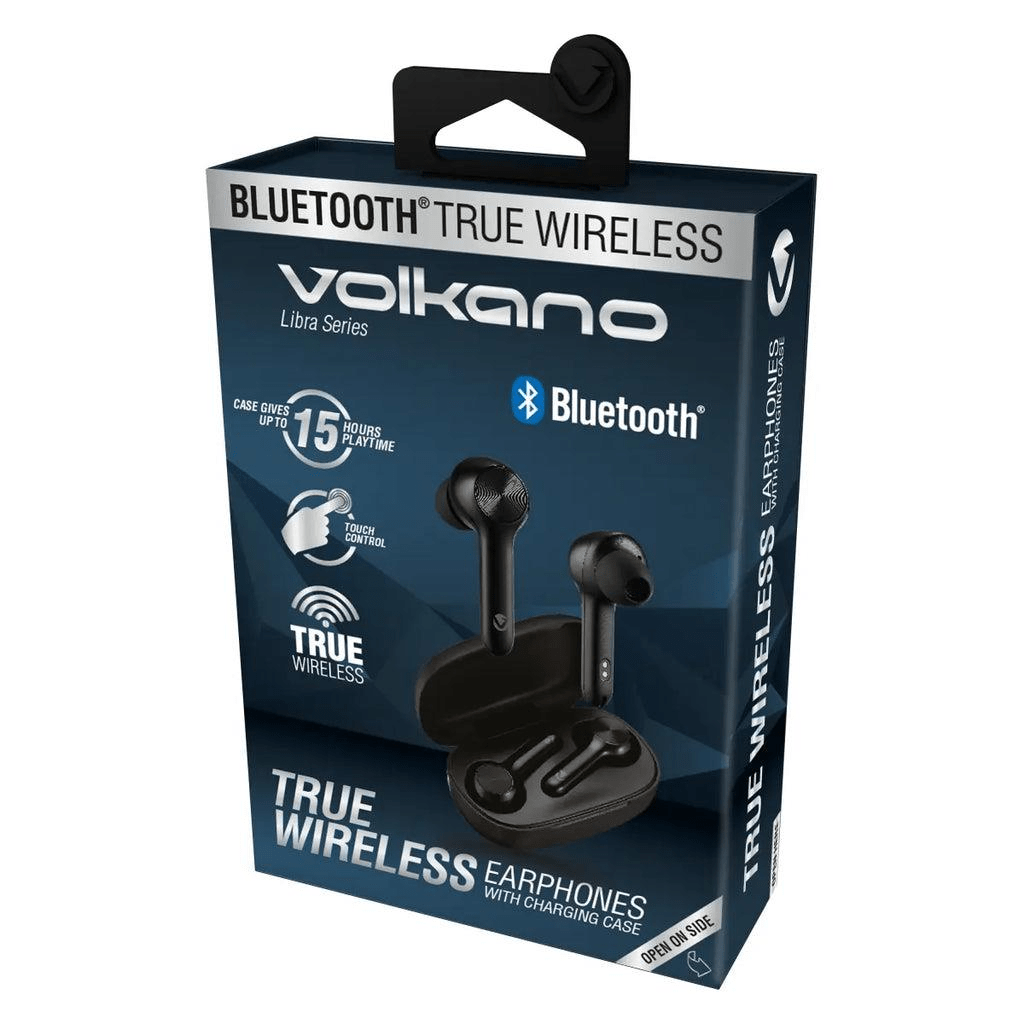 Volkano Libra Series TWS Earphones Black VK-1123-BK