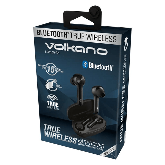 Volkano Libra Series TWS Earphones Black VK-1123-BK