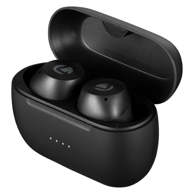 Volkano Pisces 2.0 Series Wireless Earbuds with Charging Case Black VK-1133-BK(V2)