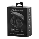 Volkano Buds X3 Wireless Earbuds Black VK-1138-BK