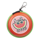 Volkano Kiddies Series Wired Earphone with Keychain - Watermelon VK-1150-WM-CF