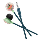 Volkano Kiddies Series Wired Earphone with Keychain - Watermelon VK-1150-WM-CF