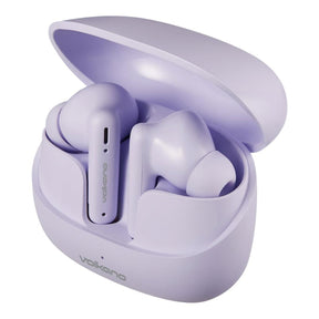 Volkano Jupiter Series TWS Earbuds with Charging Case Pastel Purple VK-1158-PP