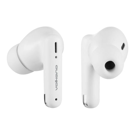 Volkano Jupiter Series TWS Earbuds with Charging Case White VK-1158-WT
