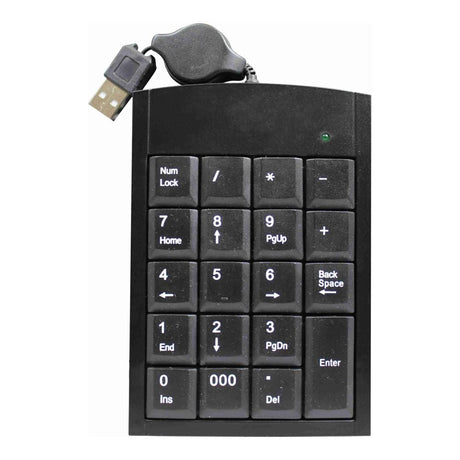 Volkano Numeric Series USB Keypad Black VK-20021-BK(V2)