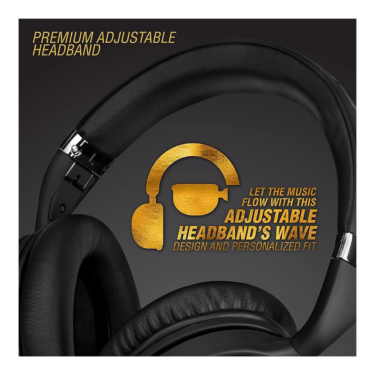 VolkanoX Silenco Series ANC Wireless Headphone VK-2003-BK