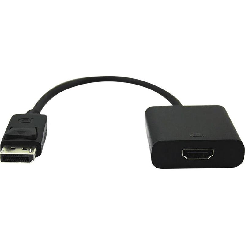 Volkano Port Series DisplayPort to 4K HDMI Converter Black VK-20047-BK