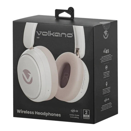 Volkano Lexi Series Bluetooth Headphone with ANC Nude VK-2009-ND