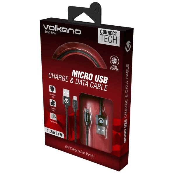 Volkano CAB343-WT - Cavo USB a micro USB, 1 m Volkano CAB343-WT - Cavo USB a micro USB, 1 m
