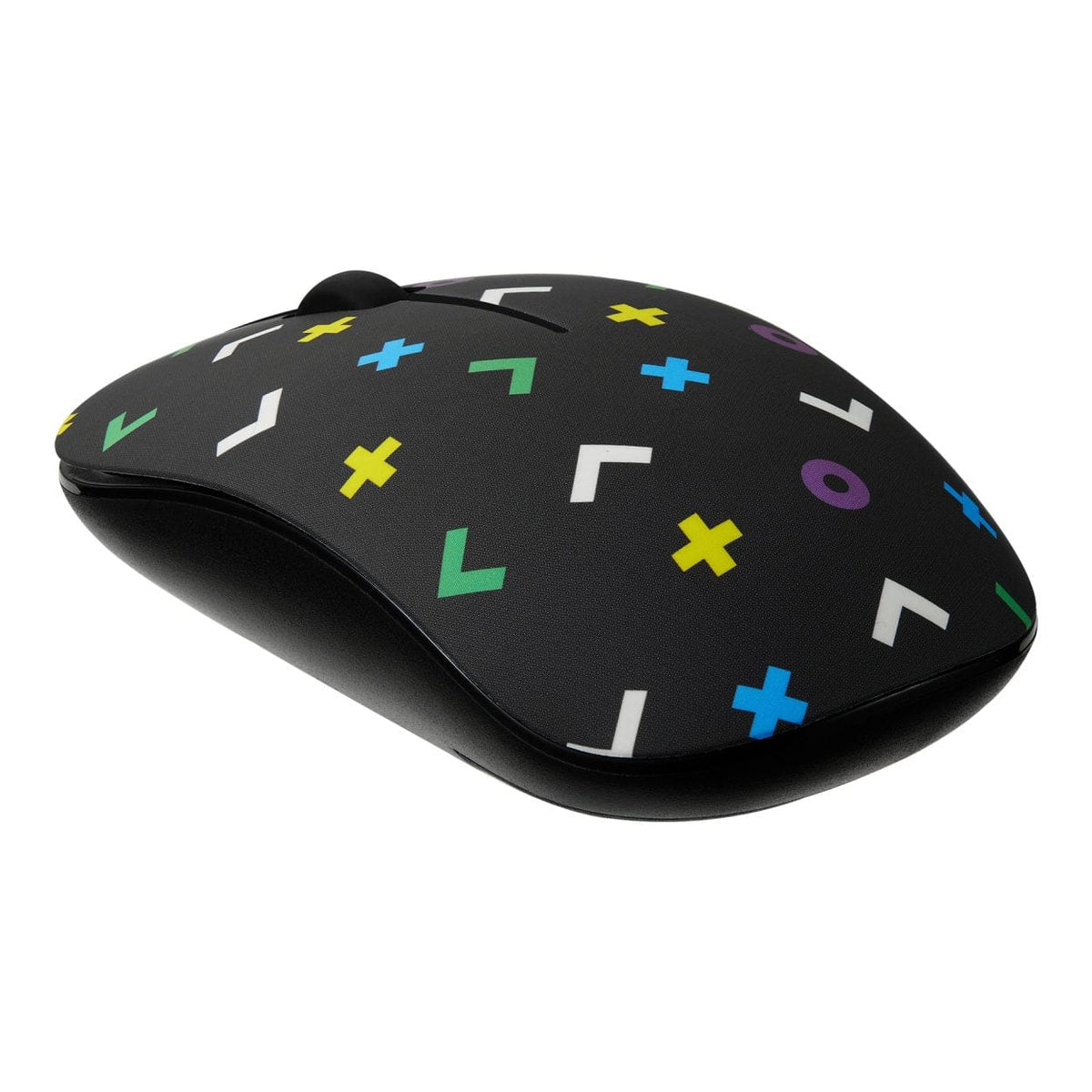 Volkano Tag Series Wireless Mouse with Nano USB and Type-C Receiver Bl ...