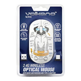 Volkano Tag Series 2.4G  USB-C Wireless Optical Mouse Pug VK-20180-PUG