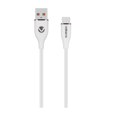 Volkano Flexi Series Type-A to Micro USB 18W Cable 2.5m White VK-20262-WT