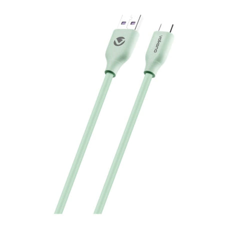 Volkano Flexi Series Type-A to Type-C 30W Cable 1.5m Green VK-20263-GR