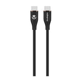 Volkano Flexi Series Type-C Male to Male 60W Cable 1.5m Black VK-20265-BK