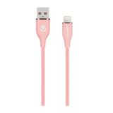 Volkano Flexi Series Type-A to MFI Lightning 27W Cable 1.5m Pink VK-20269-PK