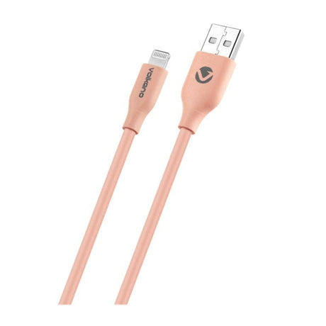Volkano Flexi Series Type-A to MFI Lightning 27W Cable 1.5m Pink VK-20269-PK