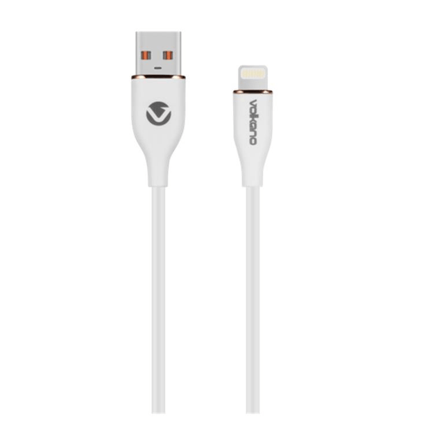 Volkano Flexi Series Type-A to MFI Lightning 27W Cable 2.5m White VK-20270-WT