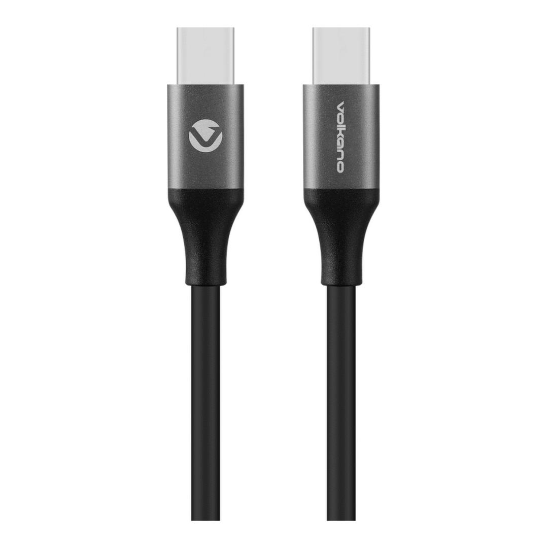 Volkano Connect C 100W Type-C Male to Male Cable 2m VK-20292-BK