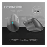Volkano X Ergo Bluetooth Wireless Mouse VK-20301-BK