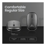 Volkano Coral Series Wireless Mouse Black VK-20303-BK