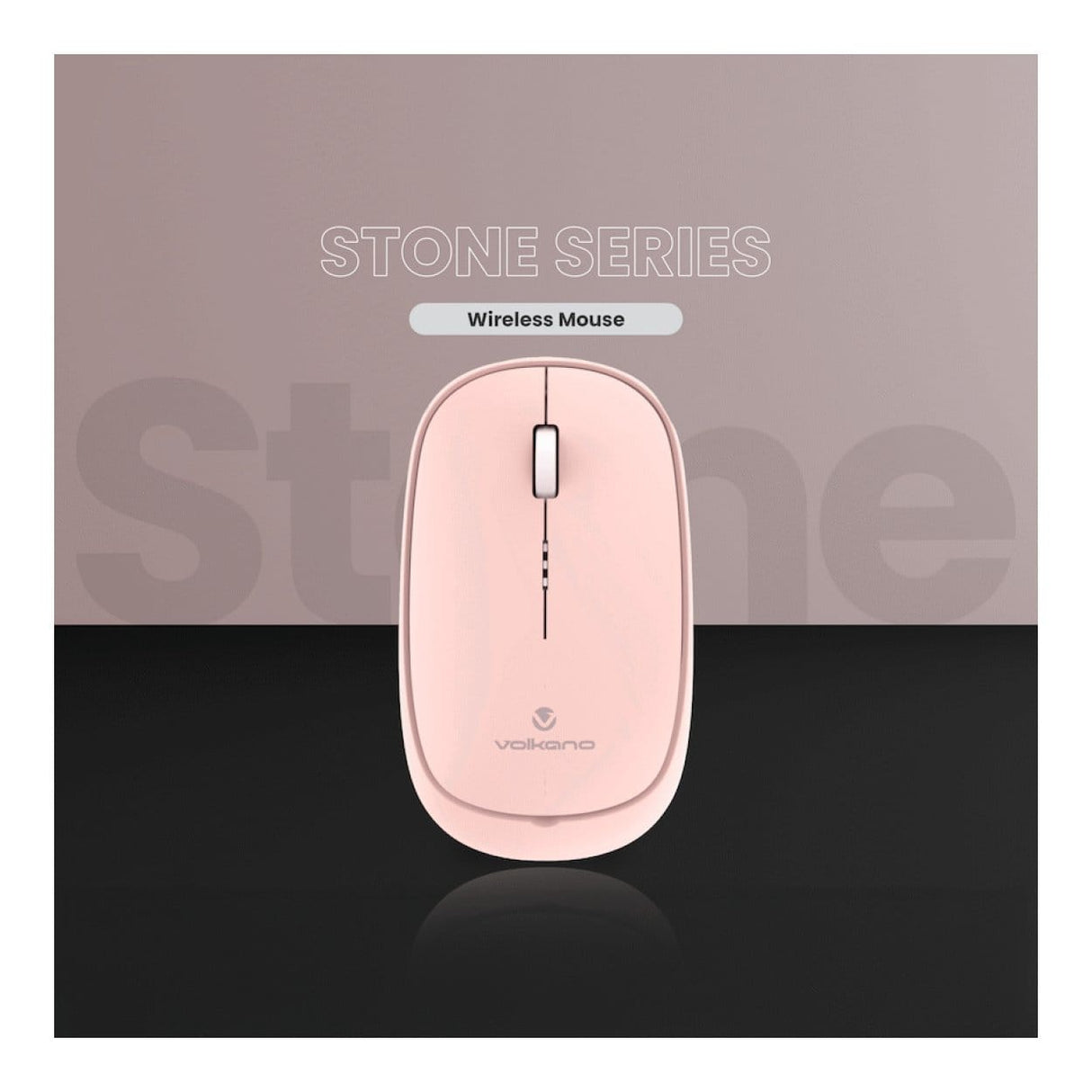 Volkano Coral Series Wireless Mouse Pink VK-20304-PK