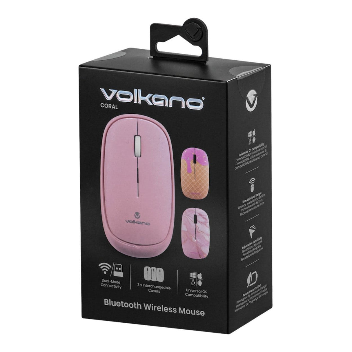 Volkano Coral Series Wireless Mouse Pink VK-20304-PK