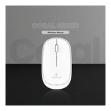 Volkano Coral Series Wireless Mouse White VK-20304-WT