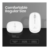 Volkano Coral Series Wireless Mouse White VK-20304-WT