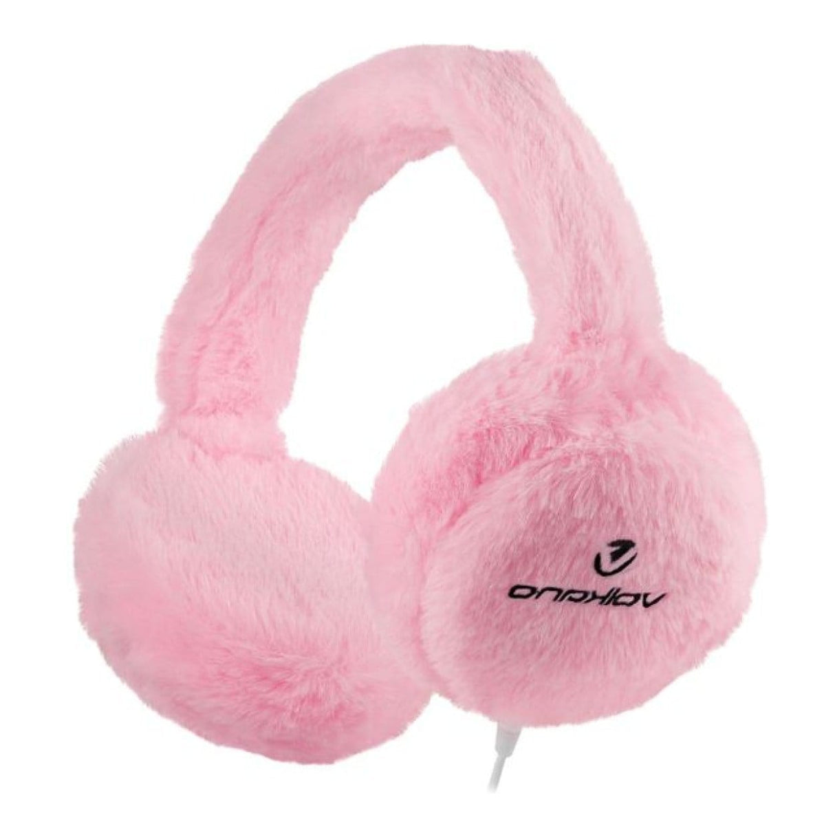 Volkano Kids Llama Series Wired Headphones with Case Pink VK-2031-PK