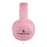 Volkano Kids Llama Series Wired Headphones with Case Pink VK-2031-PK