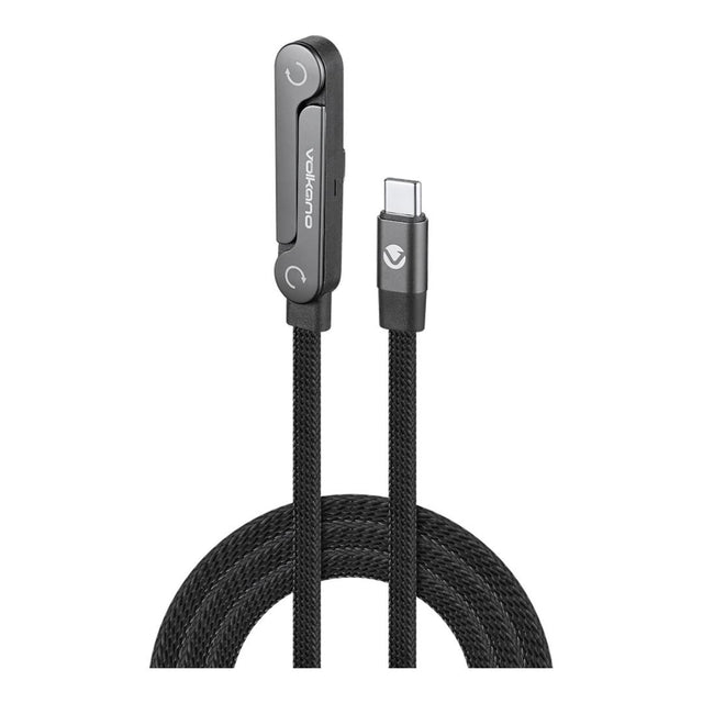 Volkano Kick Series 240W USB-C to USB-C Cable Black VK-20377-BK