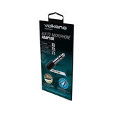 Volkano Karaoke Series 3.5mm Female to 6.35mm Male Adapter VK-30047-BK