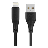 Volkano Nova Series 10W Type-A to Lightning TPE Cable Black VK-30090-BK