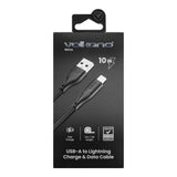 Volkano Nova Series 10W Type-A to Lightning TPE Cable Black VK-30090-BK