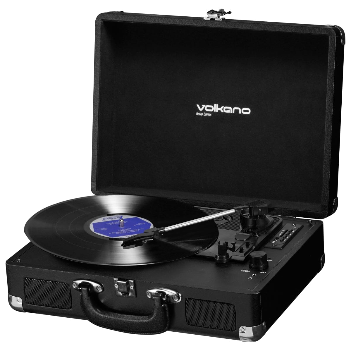 Volkano Retro Series Turntable VK-3160-BK – FirstShop