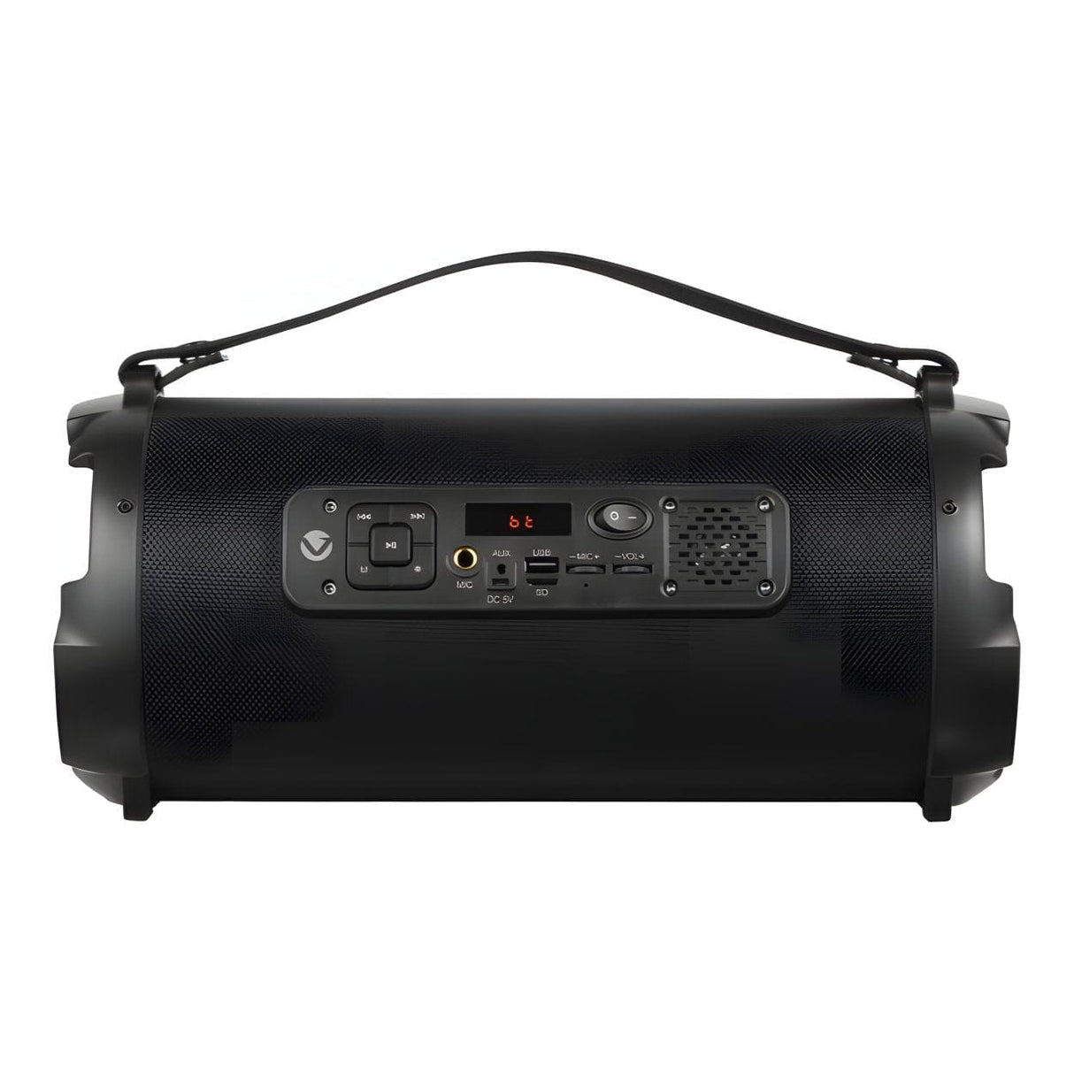 Volkano Apogee Series Bluetooth Speaker with RGB Lighting and Mic input VK-3456-BK