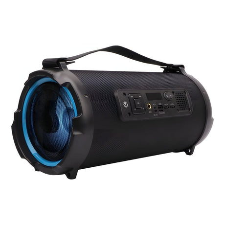 Volkano Apogee Series Bluetooth Speaker with RGB Lighting and Mic input VK-3456-BK