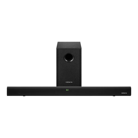 Volkano Cascade 50W Soundbar and Wired Subwoofer - Black VK-3900-2.1