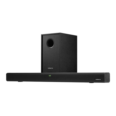 Volkano Cascade 50W Soundbar and Wired Subwoofer - Black VK-3900-2.1