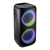 Volkano Summit Series Dual 8-inch Trolley Party Speaker - Black VK-3901-D8