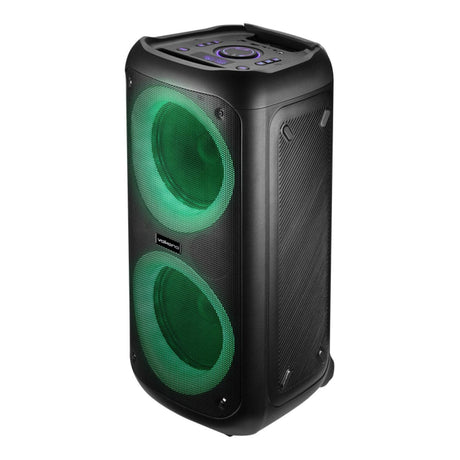 Volkano Summit Series Dual 8-inch Trolley Party Speaker - Black VK-3901-D8