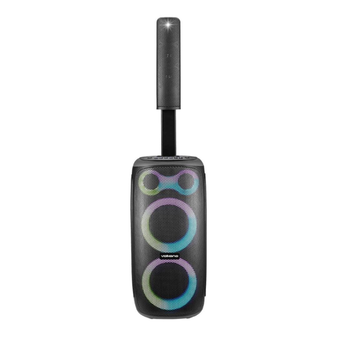 Volkano Vegas Series Dual 6.5 Tower Speaker VK-3903-D65-BK