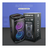 Volkano Elite Series Dual 6.5 Party Speaker VK-3904-D65-BK