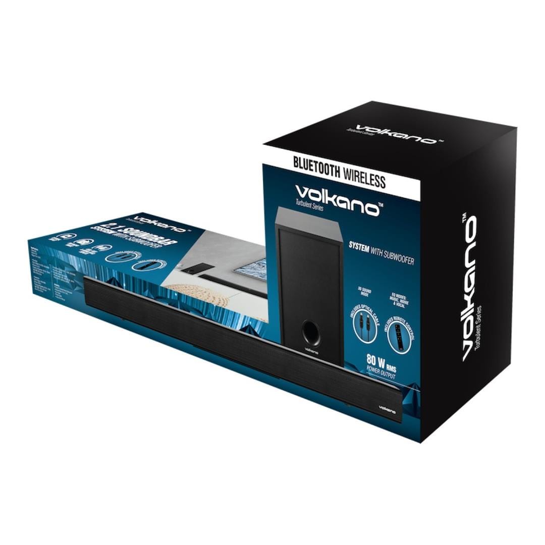 Volkano Turbulent Series 80W Soundbar VK-3905-2.1(V3)