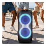 Volkano Barcelona Series Dual 12-inch Party Speaker VK-3906-D12-BK